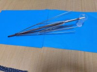 手作り傘用　骨組みセット48.5cm（竹製柄） 