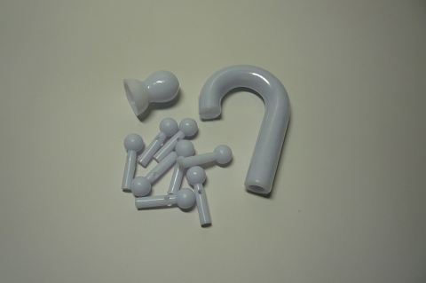 画像: 手作り傘用【ドールの骨】　骨組みセット　